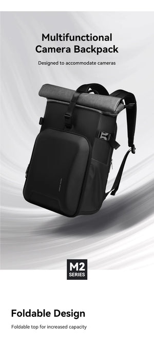 MARK RYDEN MR2913 Expandable Roll Top Waterproof Travel Backpack