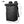 HEROIC KNIGHT black expandable roll-top waterproof travel backpack with adjustable shoulder straps