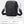 Black lightweight waterproof crossbody messenger bag with adjustable shoulder straps and top zip