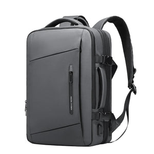 MARK RYDEN MR9299 Expandable Waterproof Travel Backpack with USB Charging Port