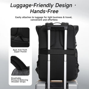 TIGERNU B91025 Expandable Large Capacity Waterproof Travel Backpack