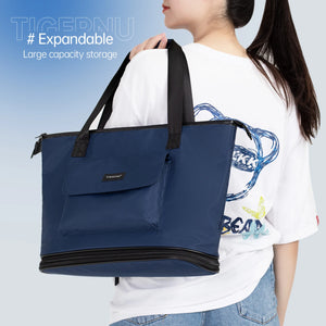 TIGERNU S8395 Lightweight Waterproof Folding Tote Bag