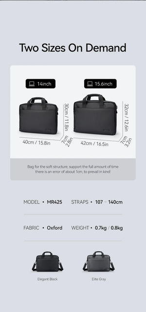MARK RYDEN MR425 Protective Waterproof Laptop Bag
