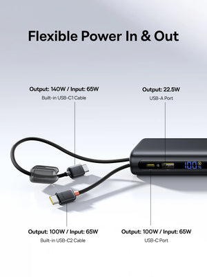 BASEUS EnerFill FC41 Fast Charging Power Bank with Digital Display