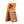 WiWU MagSafe wallet card holder with tracker slot, brown wallet on orange phone case