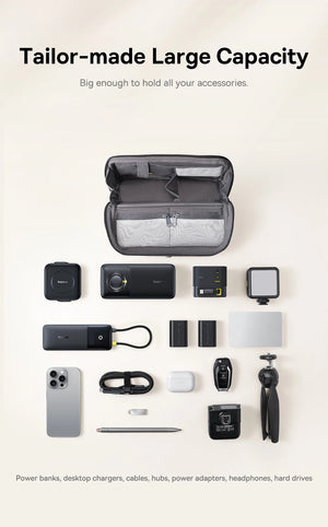 BASEUS Nomos NH006 Tech Storage Bag and Travel Organiser