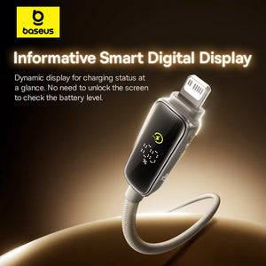 BASEUS Vipow Series 20W USB-C to Lighting Fast Charging Cable