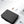 Black laptop sleeve with carry handle and streamlined shape; holds up to a laptop
