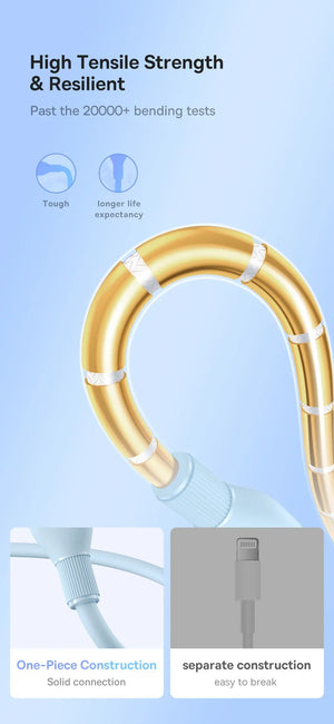 BASEUS Pudding Series 100W USB-C to USB-C Fast Charging Cable