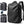 Black backpack with BANGE branding on a white background