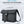 Black compact waterproof messenger bag with flap, magnetic buckle, and adjustable strap