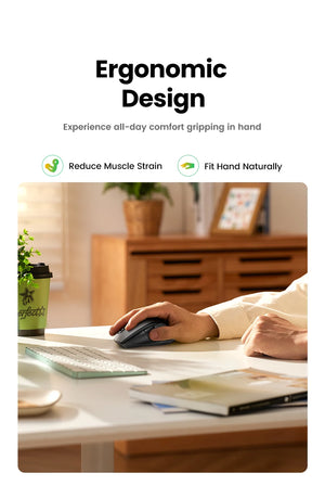 UGREEN MU511 Ergonomic Wireless Mouse