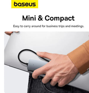 BASEUS UltraJoy Series 4in1 USB-A Multiport Adapter and USB Hub