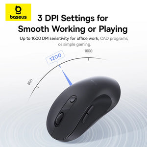 BASEUS F02 Ergonomic Bluetooth Wireless Mouse