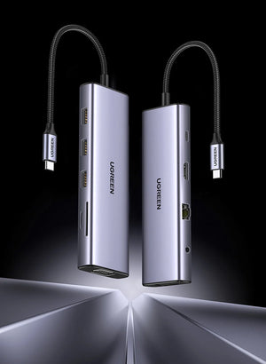 UGREEN 10in1 4K USB-C Multiport Adapter and USB Hub
