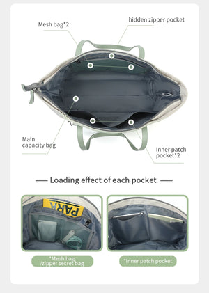 TIGERNU S8838 Lightweight Waterproof Tote Bag