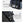Bottom design close-up with straps and buckle hardware on blue travel backpack.