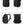 Black waterproof travel backpack with top flap, side pockets, and carry handles.