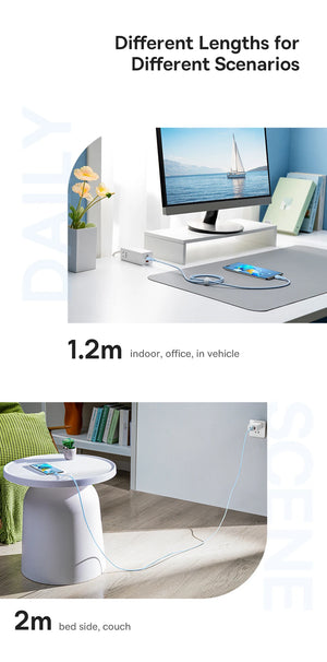BASEUS Pudding Series 100W USB-C to USB-A Fast Charging Cable