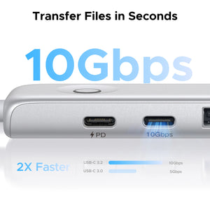 UGREEN 5in1 USB-C Multiport Adapter and USB Hub