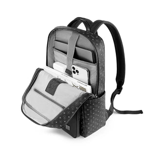 WiWU Large Capacity Waterproof Travel Backpack with Fingerprint Lock