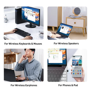 BASEUS BA04 Bluetooth Adapter and USB Dongle