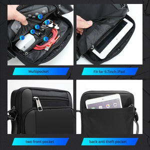 TIGERNU L5191 Lightweight Compact Waterproof Crossbody and Messenger Bag