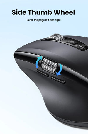 UGREEN M751 Hyper-Fast Scroll Ergonomic Bluetooth Wireless Mouse