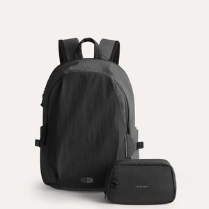 BAGSMART Large Capacity Waterproof Travel Backpack with Toiletry Bag
