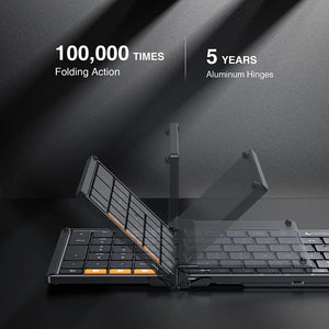 PROTOARC XK01 Mini Foldable Rechargeable Wireless Keyboard