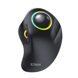 JOMAA Rechargeable Bluetooth Wireless Vertical Trackball Mouse