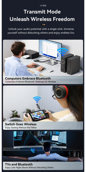 ESSAGER BT10 2in1 Aux Wireless Bluetooth Adapter