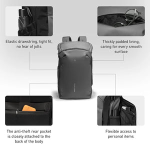MARK RYDEN MR7024 Large Capacity Waterproof Travel Backpack