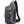 Grey compact crossbody sling bag with textured back panel and front zip pocket.
