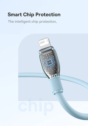 BASEUS Pudding Series 2.4A USB-A to Lightning Fast Charging Cable