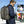 Green backpack with USB charging cable outlet and side connection port