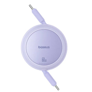 BASEUS Free2Pull 60W Retractable USB-C to USB-C Fast Charging Cable