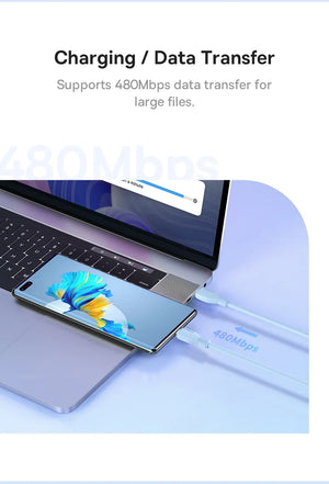 BASEUS Pudding Series 100W USB-C to USB-C Fast Charging Cable