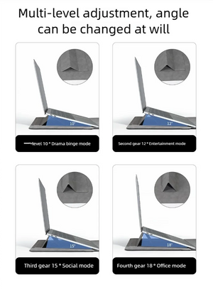 TAIKESEN Multifunctional Lightweight Magnetic Laptop and Tablet Sleeve with Stand