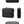 Black laptop sleeve shown in front, side, and back views with zipper closure.