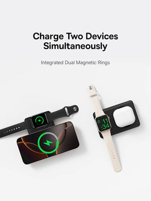 BASEUS EnerFill FT11 2in1 Magnetic Power Bank for iPhone and Apple Watch