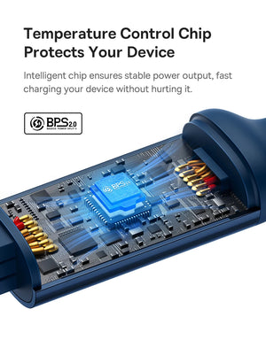 BASEUS Bright Mirror Series 2 Retractable 3in1 Fast Charging Data Cable