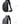 Lightweight waterproof crossbody sling bag, black and gray, with adjustable shoulder strap.