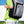 Grey and black sports travel backpack worn on back with front zip pocket