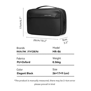 MARK RYDEN MR86 Lightweight Waterproof Toiletries Bag