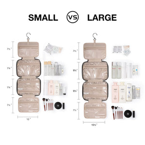BAGSMART Lightweight Waterproof Cosmetic and Toiletries Bag