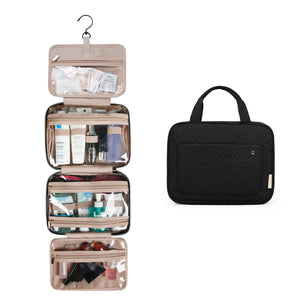 BAGSMART Lightweight Waterproof Cosmetic and Toiletries Bag