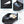 Black backpack with side pocket and multifunctional front pocket, interior organizers