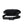 Black crossbody bag open view with mesh inner pocket and adjustable shoulder strap