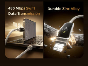 BASEUS Vipow Series 20W USB-C to Lighting Fast Charging Cable